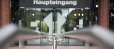 Gebäudeeingang Nahaufnahme